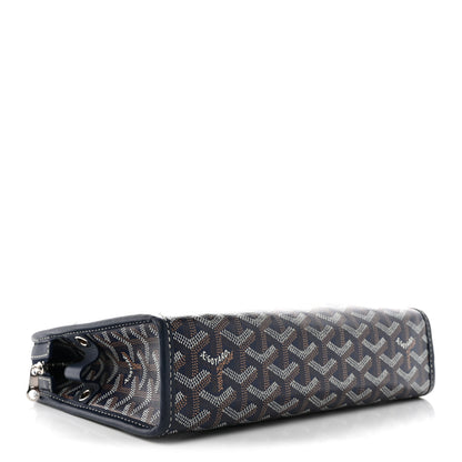 Goyard Goyardine Jouvence Toiletry Pouch MM Blue 4 of 7