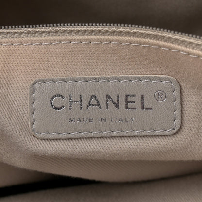 Chanel Iridescent Calfskin Large Sea Hit Tote Grey 6 of 13