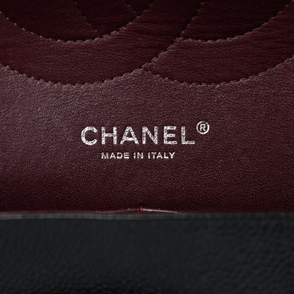Chanel Caviar Quilted Jumbo Double Flap Black 8 of 10