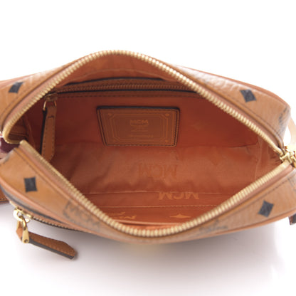 MCM Visetos Heritage Crossbody Bag Cognac 5 of 10