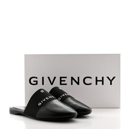Givenchy Calfskin Bedford Logo Mule Slides 38 Black 9 of 9
