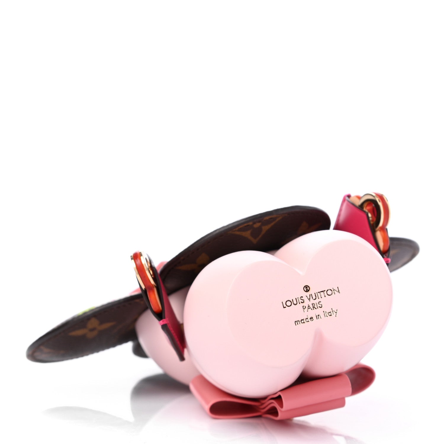 Louis Vuitton Wood Monogram Cherry Blossom Vivienne Doll Pink 3 of 6