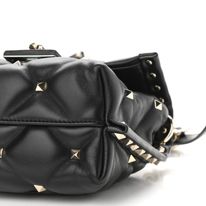 Valentino Garavani Nappa Mini Candystud Top Handle Bag Black 8 of 10