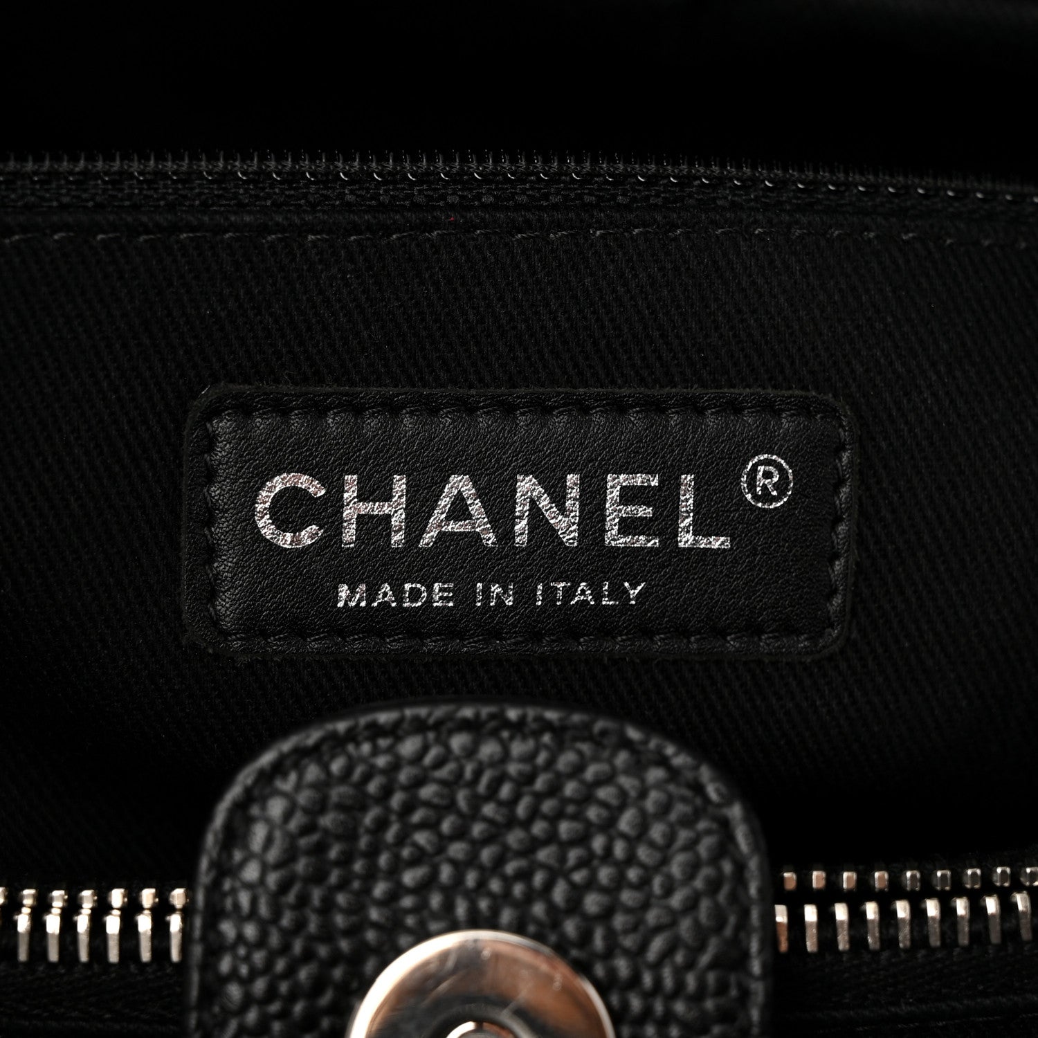 Chanel Caviar Large Soft CC Top Handle Tote Black 6 of 11