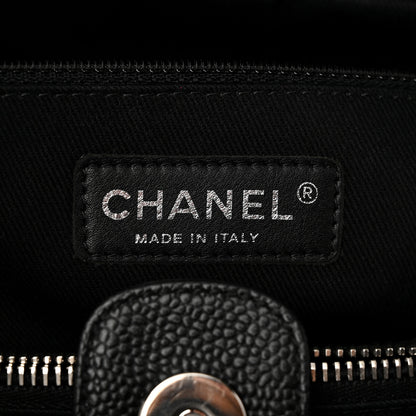 Chanel Caviar Large Soft CC Top Handle Tote Black 6 of 11
