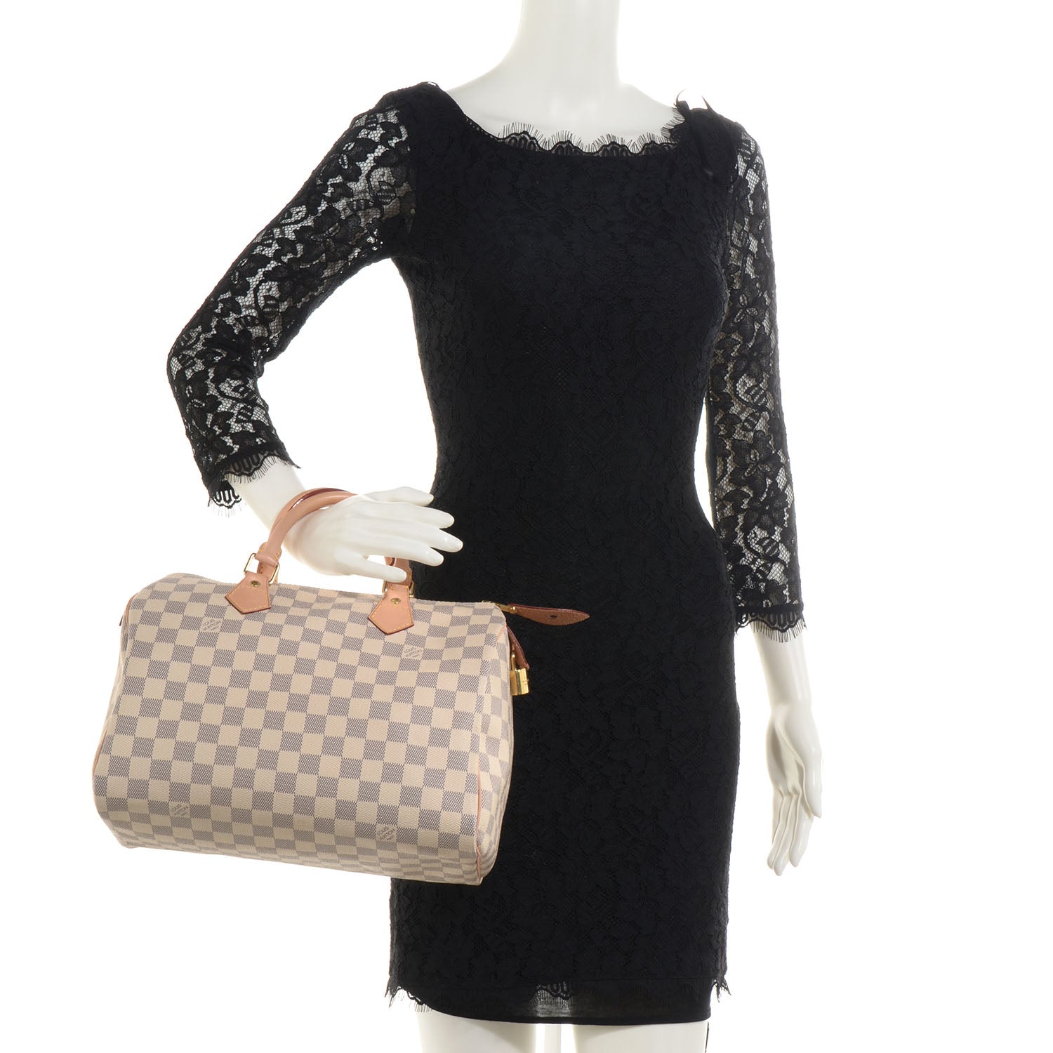 Louis Vuitton Damier Azur Speedy 30 2 of 8