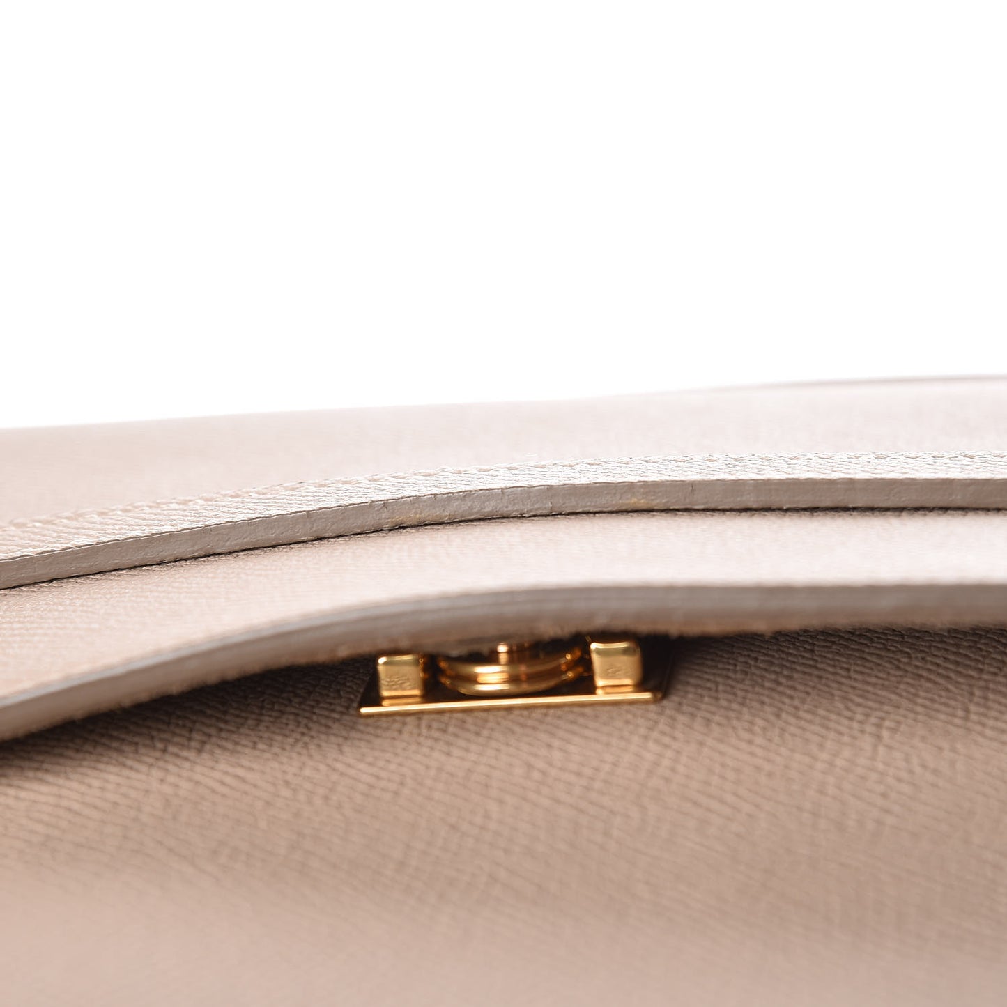 Grained Calfskin Mini Belt Bag Light Taupe
