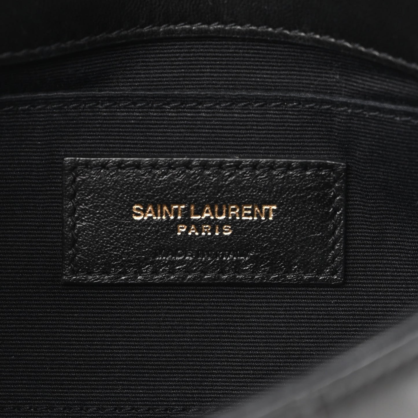 Lambskin Patchwork Monogram Small Jamie Black