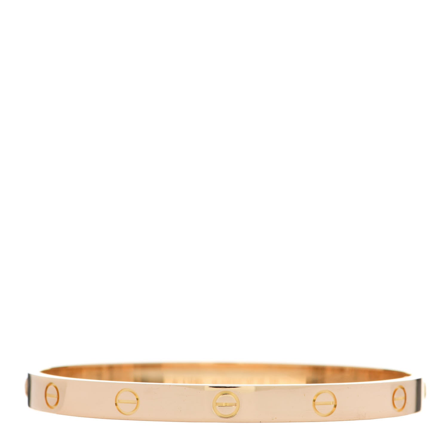 Cartier 18K Yellow Gold LOVE Bracelet 19 2 of 7