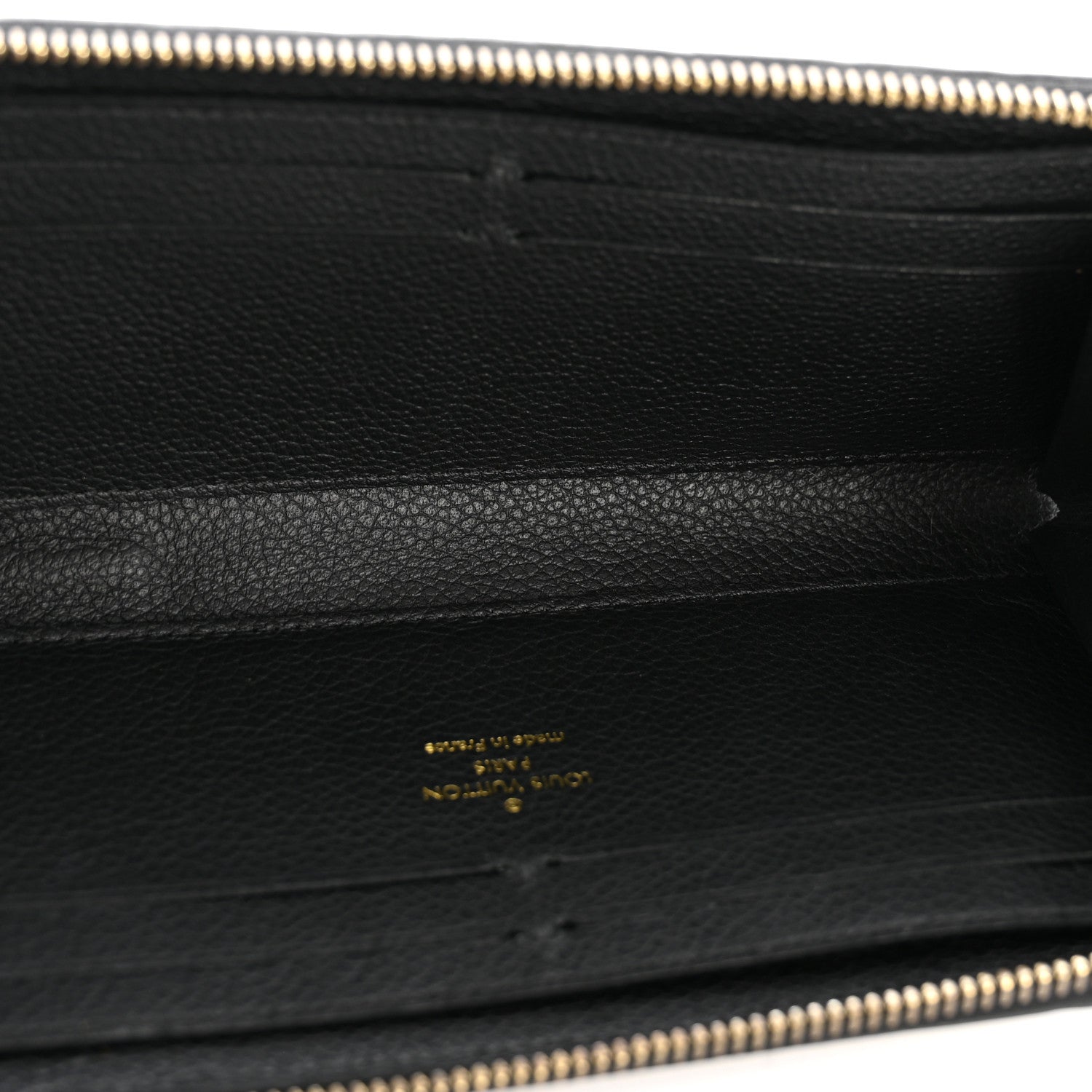 Louis Vuitton Empreinte Clemence Wallet Black 5 of 11