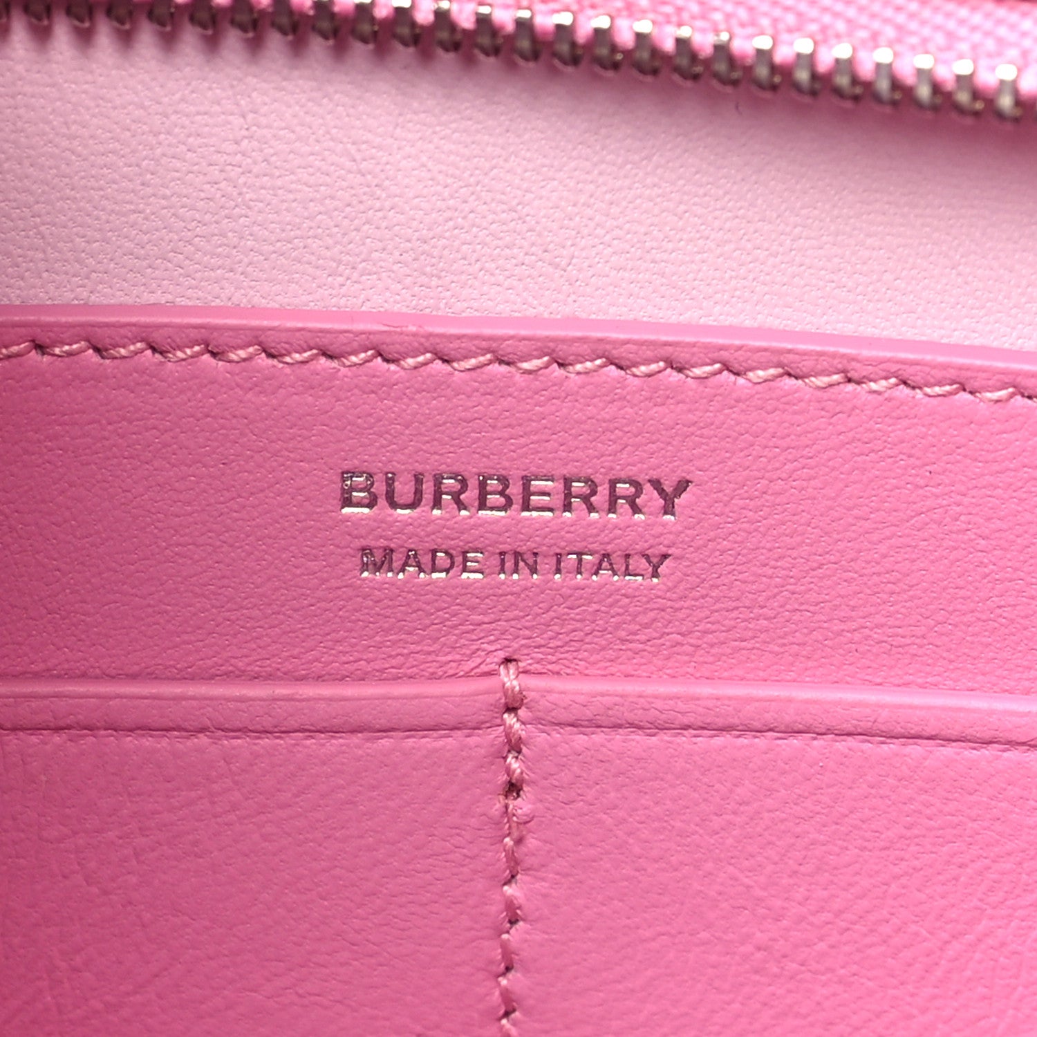 Burberry Smooth Calfskin TB Shoulder Bag Primrose Pink 6 of 10