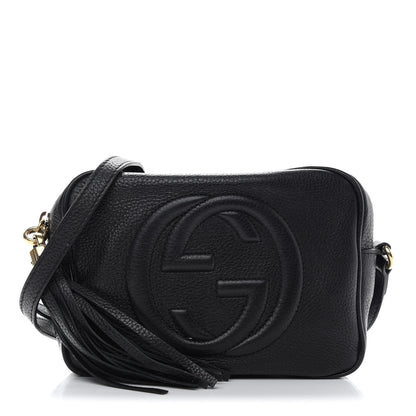 Gucci Pebbled Calfskin Small Soho Disco Bag Black 1 of 12