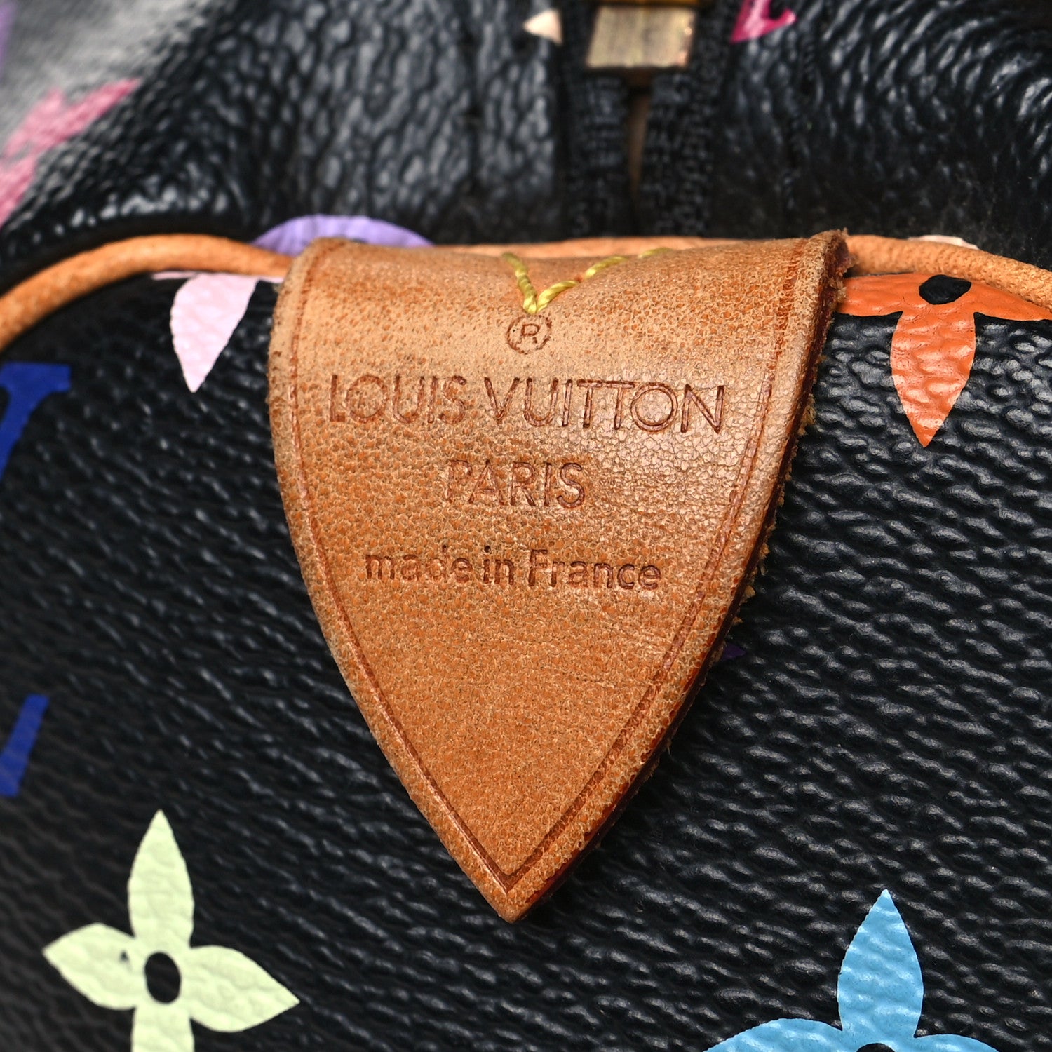 Louis Vuitton Monogram Multicolor Speedy 30 Black 6 of 13