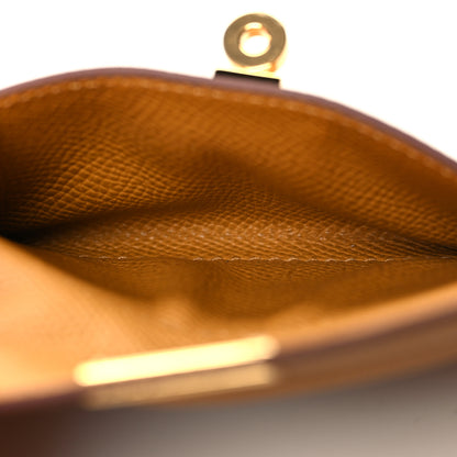 Hermes Swift Epsom Pocket Kelly Shoulder Strap Sesame 3 of 7