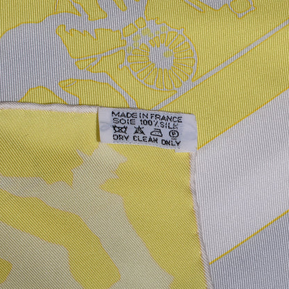 Hermes Silk Jeux D'ombres Scarf 90 5 of 5