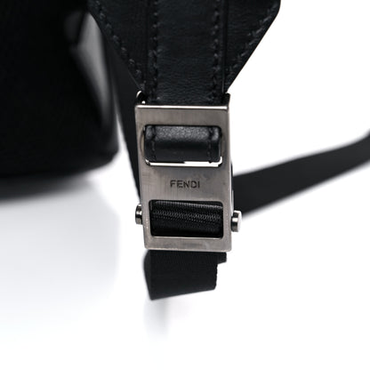Fendi Vitello Grace FF 1974 Embossed Backpack Black 22 of 22
