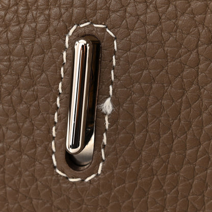 Hermes Taurillon Clemence Jypsiere 28 Etoupe 11 of 11