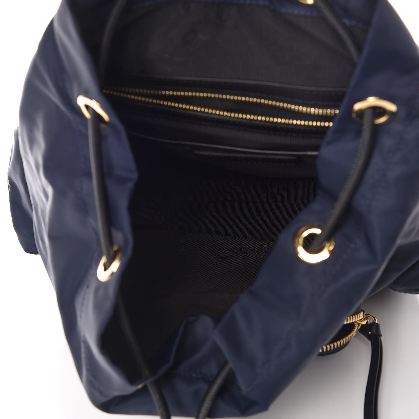 Nylon Medium Rucksack Backpack Ink Blue