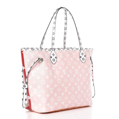 Louis Vuitton Monogram Giant Neverfull MM Rouge 4 of 10