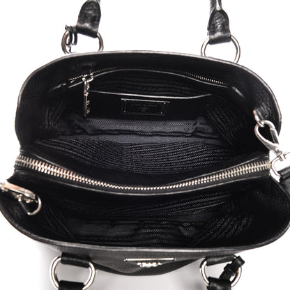 Prada Vitello Daino Tote Nero Black 5 of 10