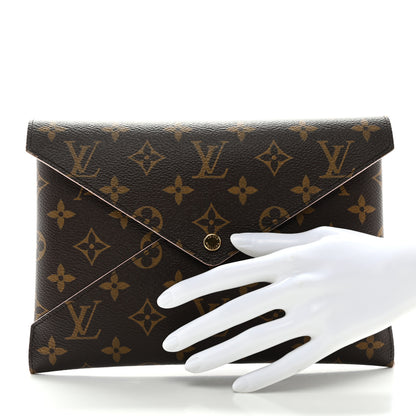 Louis Vuitton Monogram Large Kirigami Pochette Insert Rose Ballerine 2 of 6