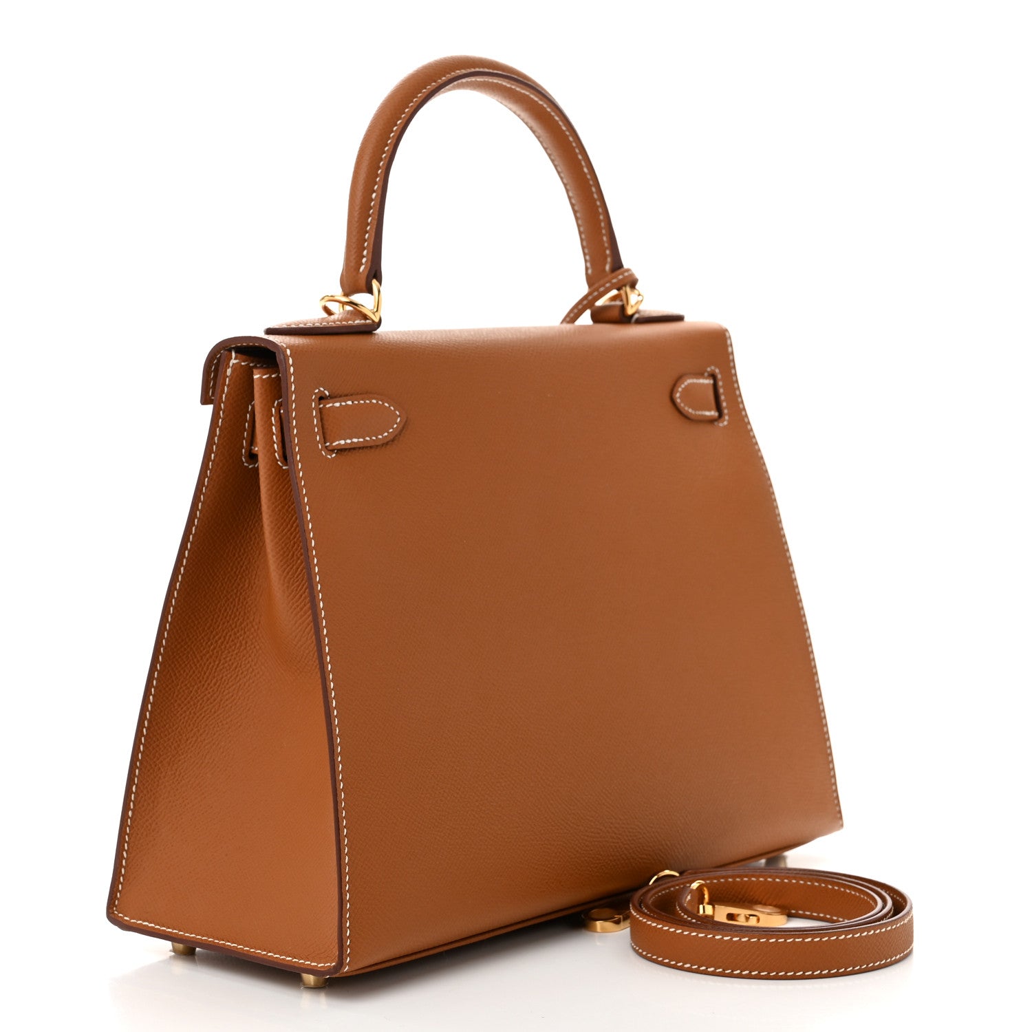 Hermes Epsom Kelly Sellier 28 Gold 3 of 11