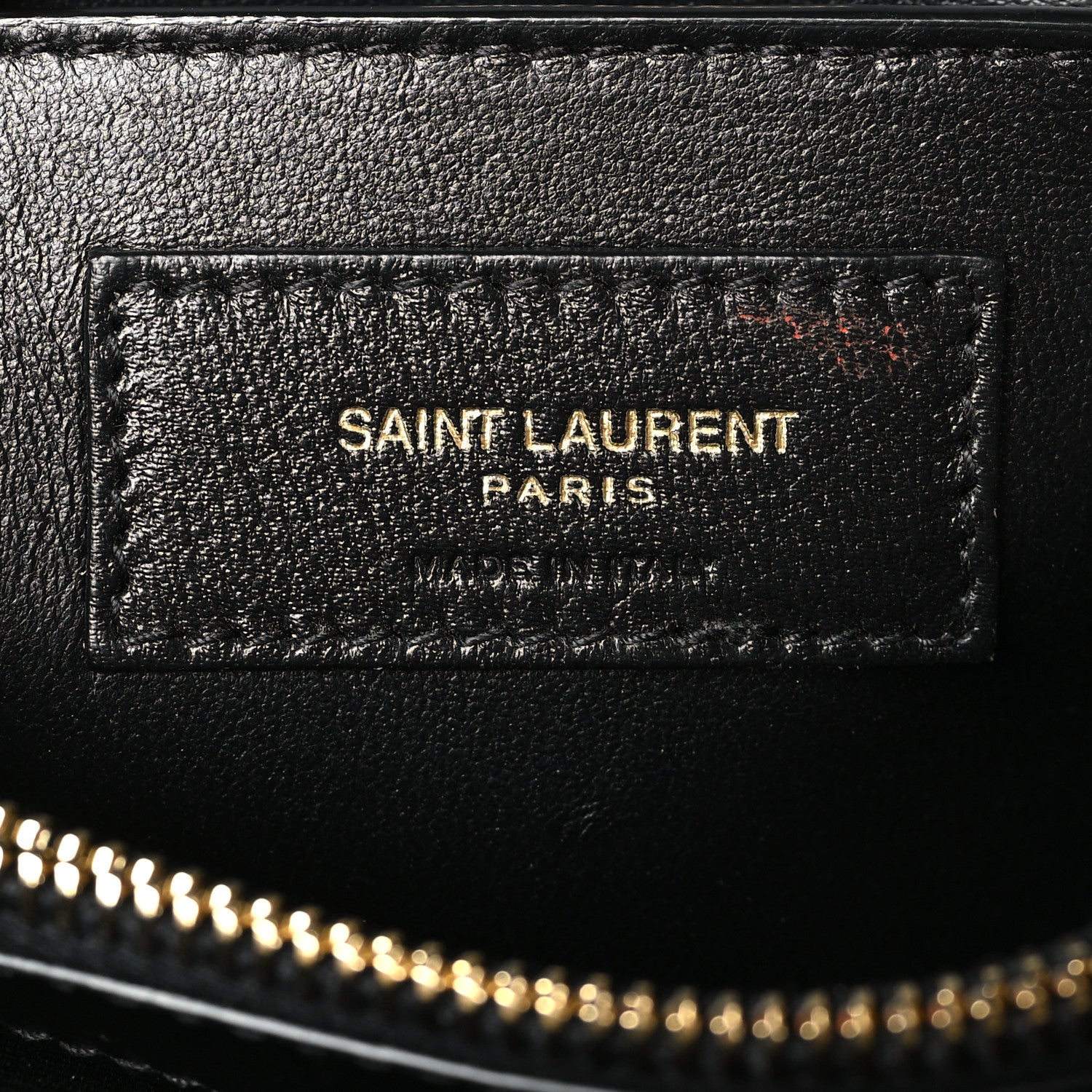 Saint Laurent Calfskin Y Quilted Monogram Small Loulou Chain Satchel Black 6 of 9