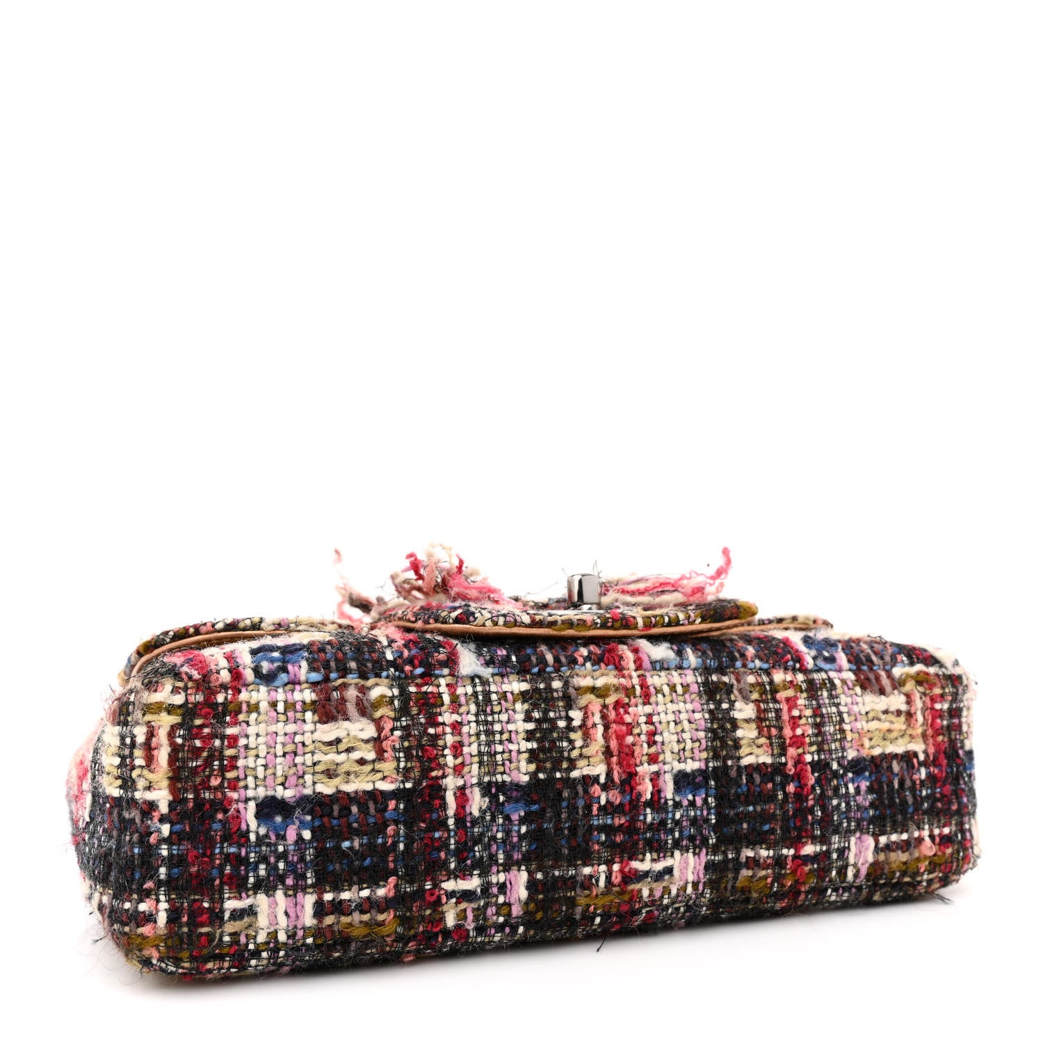 Chanel Tweed Sequin Small Fantasy Single Flap Multicolor 4 of 13