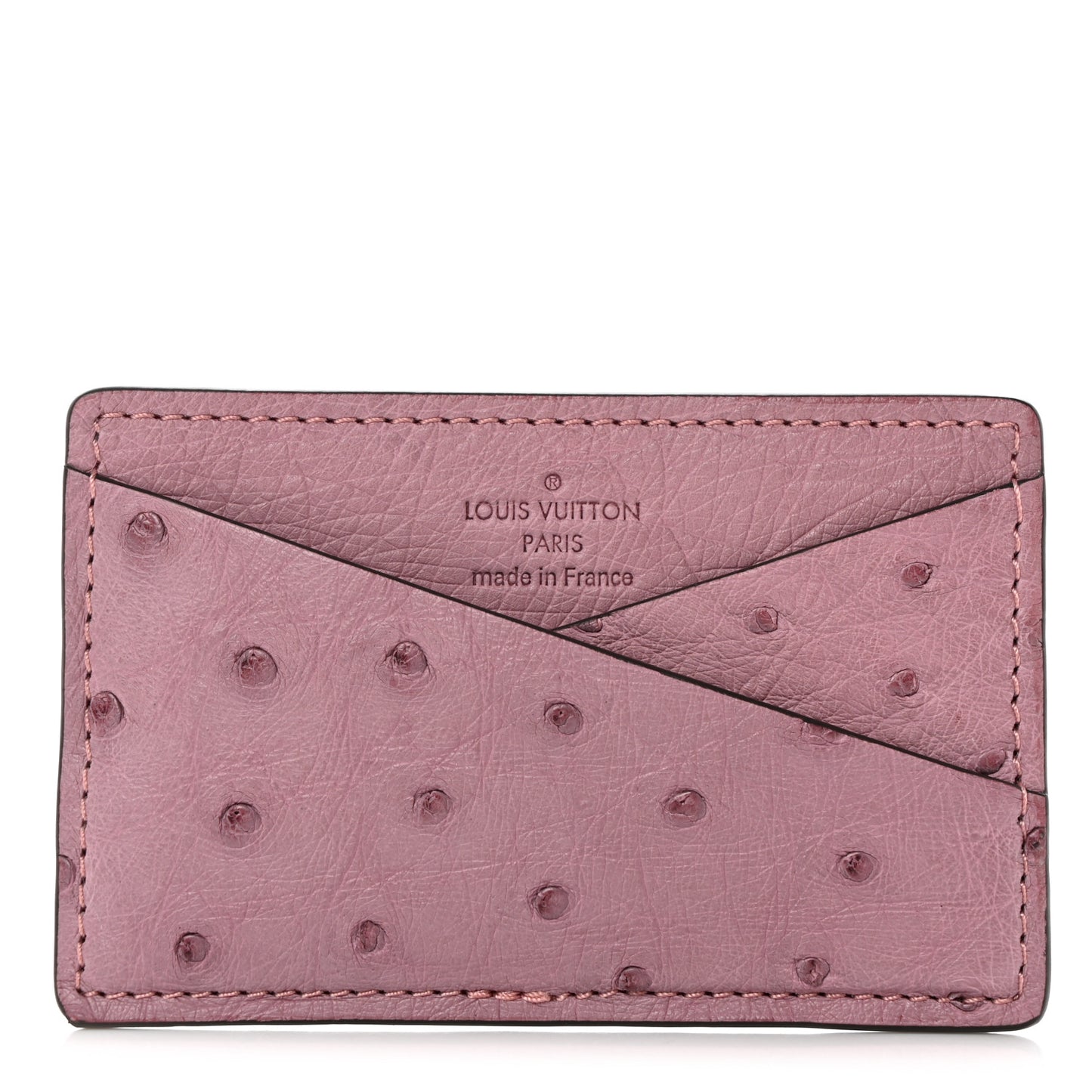 Ostrich Card Holder