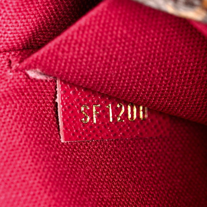 Louis Vuitton Monogram Pochette Felicie Chain Wallet Fuchsia 7 of 10