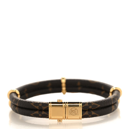 Louis Vuitton Monogram Keep it Twice Bracelet 19 3 of 4