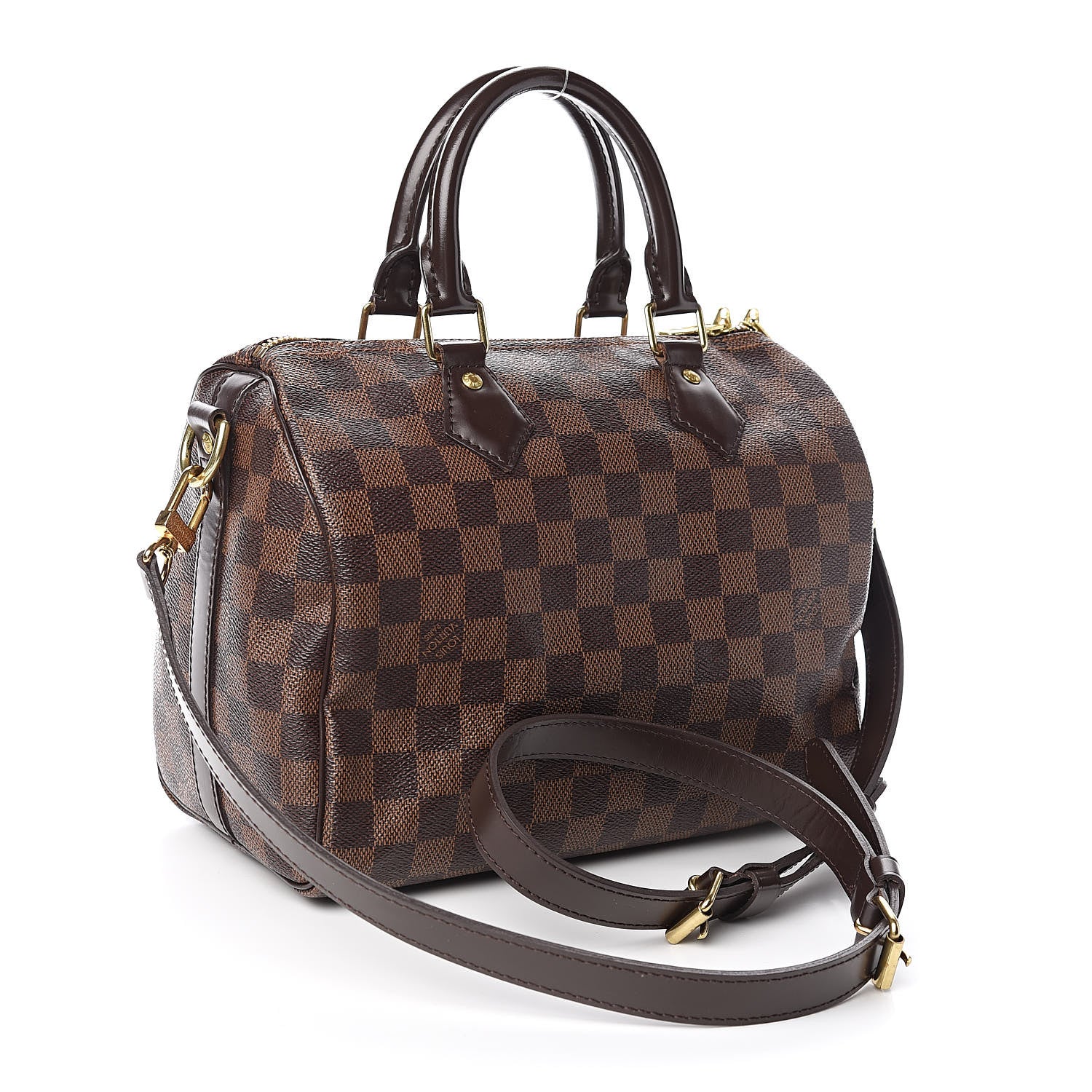 Louis Vuitton Damier Ebene Speedy Bandouliere 25 3 of 14