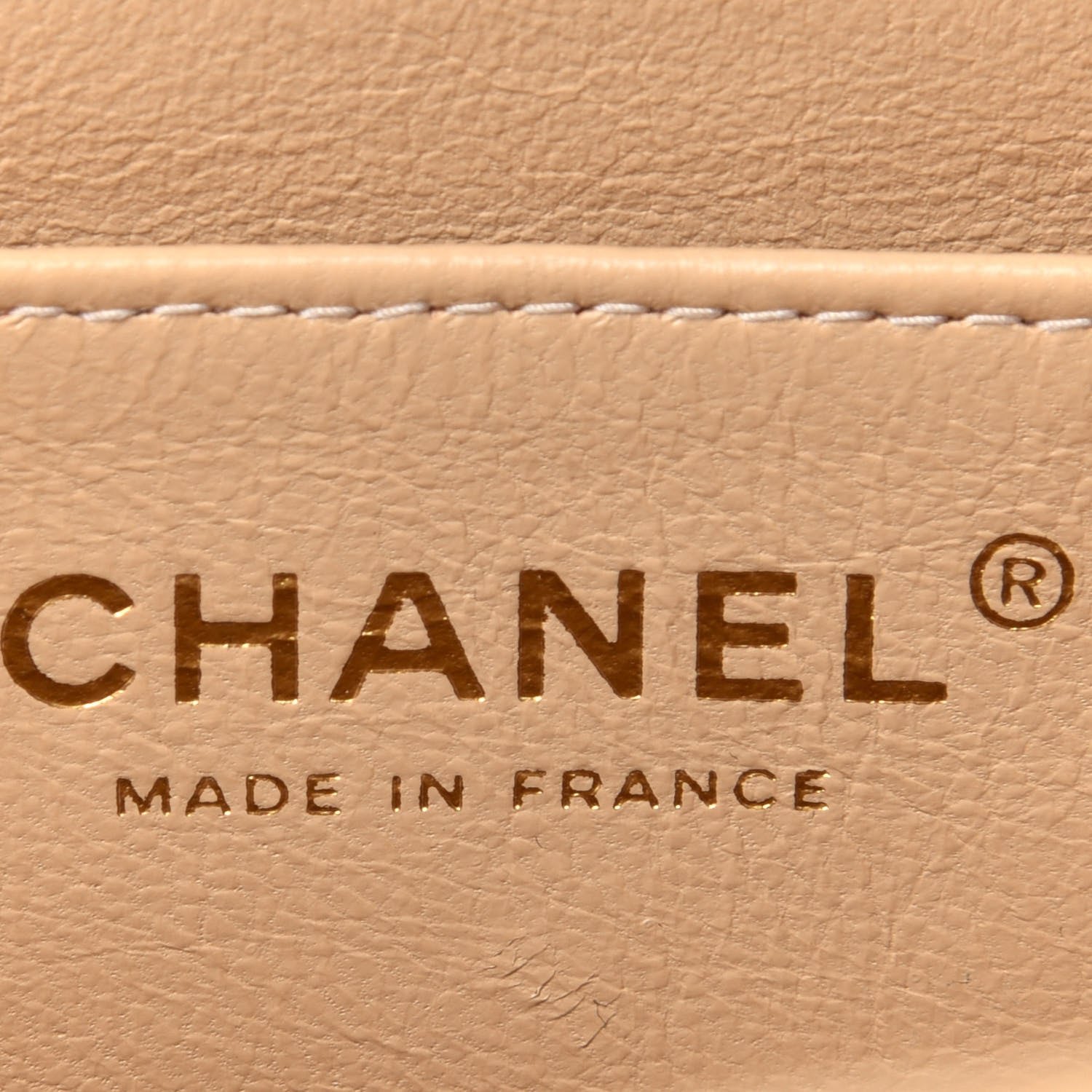 Chanel Caviar Quilted Jumbo Single Flap Beige 6 of 11