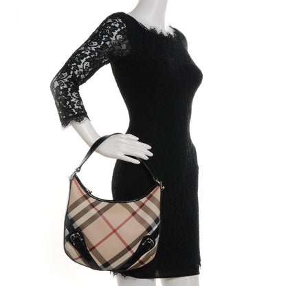 Burberry Nova Check Buckle Hobo 2 of 8