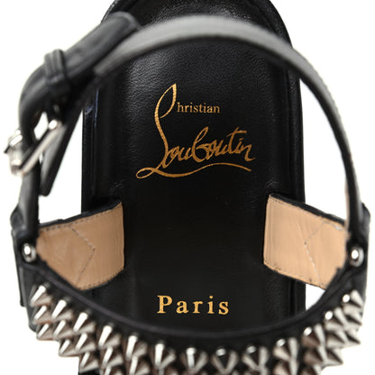 Christian Louboutin Nappa Spike Bikool 85 Sandals 36.5 Black 8 of 10