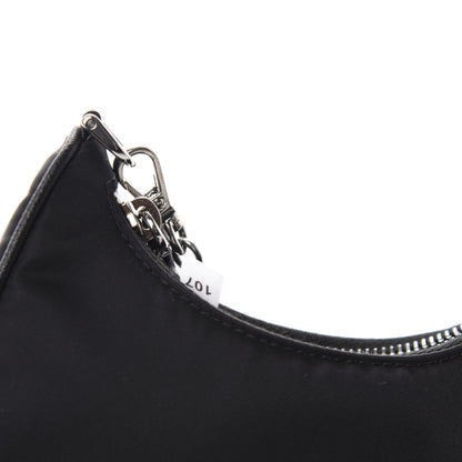 Prada Tessuto Nylon Mini Re-Edition 2000 Shoulder Bag Black 9 of 13