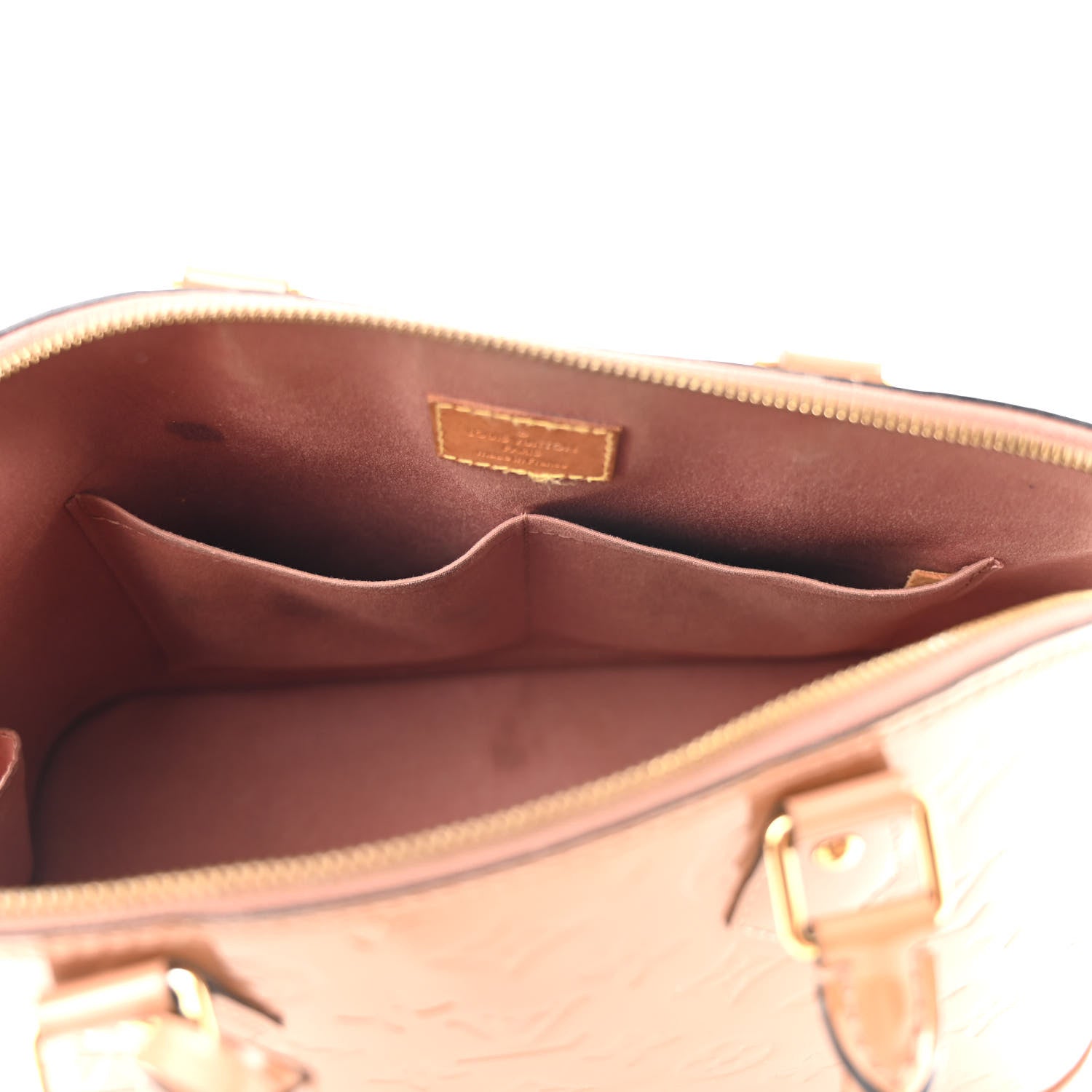 Louis Vuitton Vernis Alma PM Rose Velours 19 of 19