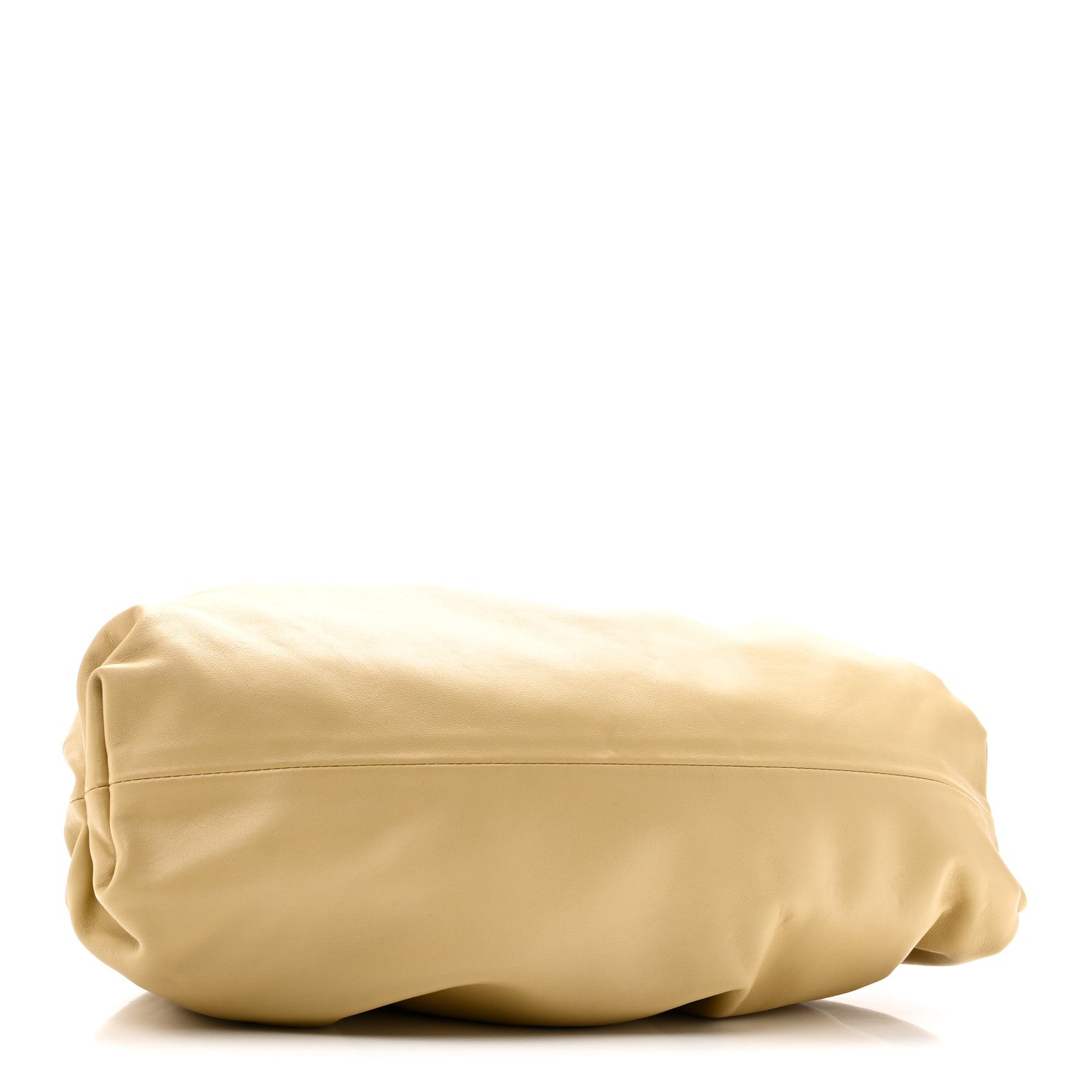 Bottega Veneta Smooth Butter Calf The Pouch Oversized Clutch Tapioca 4 of 10