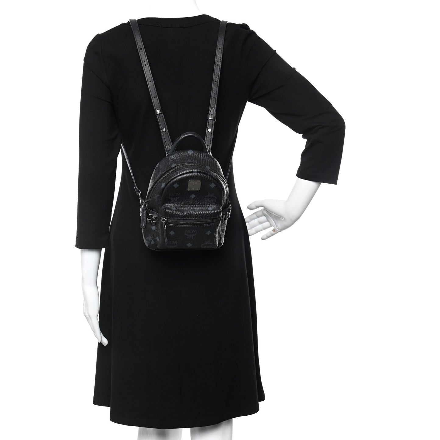 Visetos Side Stud X-Mini Stark Bebe Boo Backpack Black