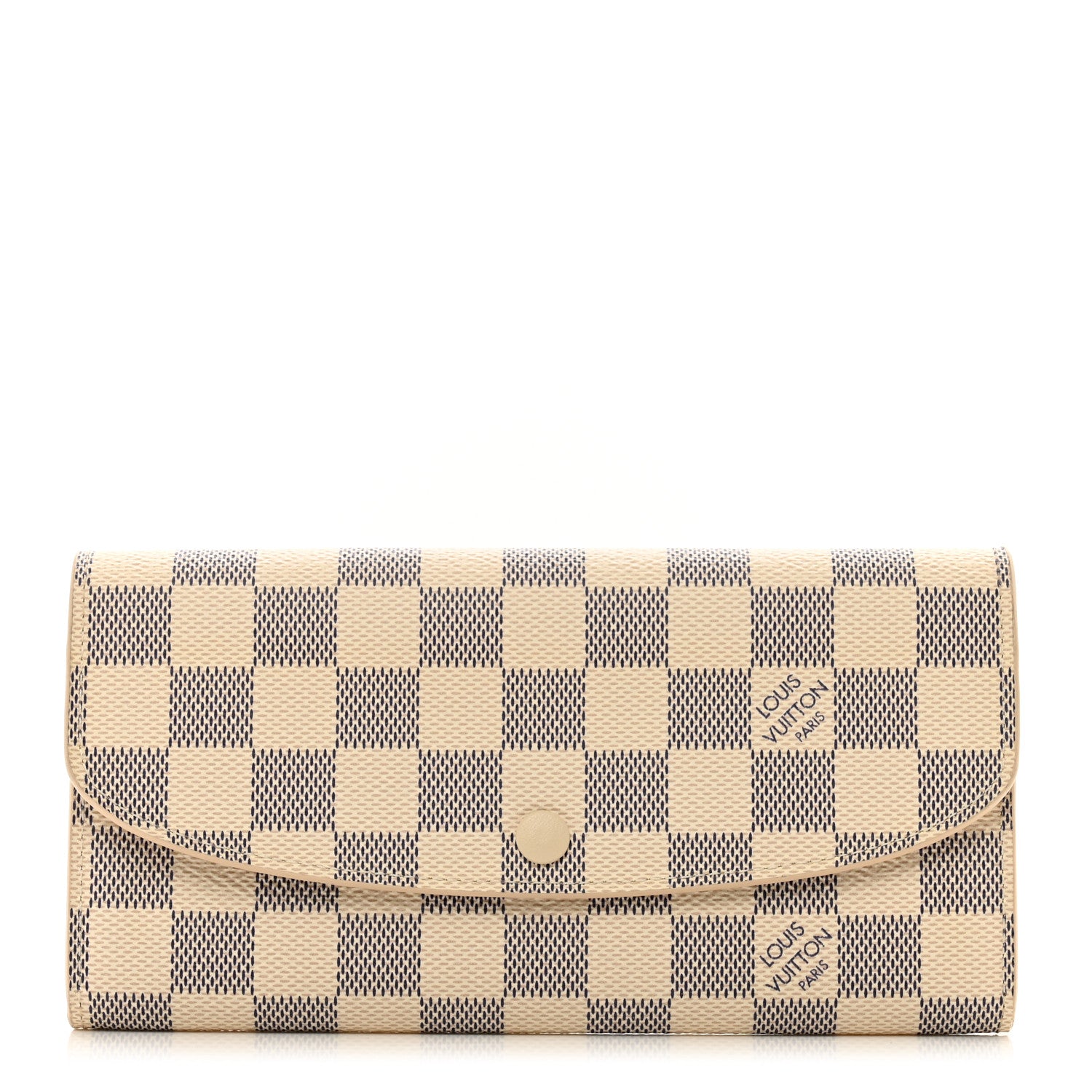 Louis Vuitton Damier Azur Emilie Wallet 1 of 7