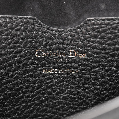 Christian Dior Grained Calfskin Large Bobby Flap Black 6 of 16