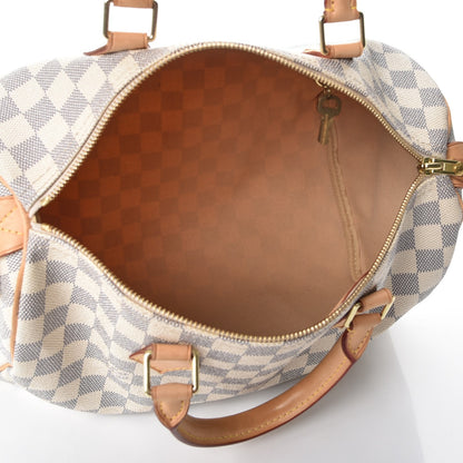 Louis Vuitton Damier Azur Speedy 30 5 of 11