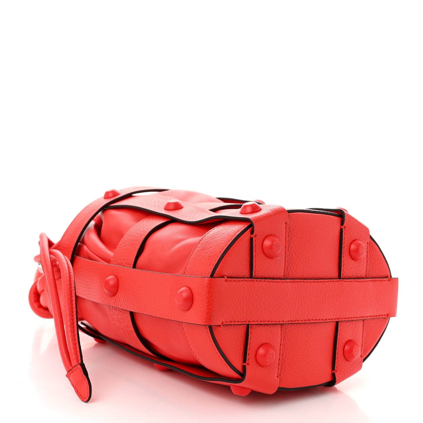 Calfskin Cage Bag Candy Apple Red