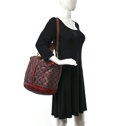 Louis Vuitton Jacquard Monogram Aviator Bordeaux 2 of 9