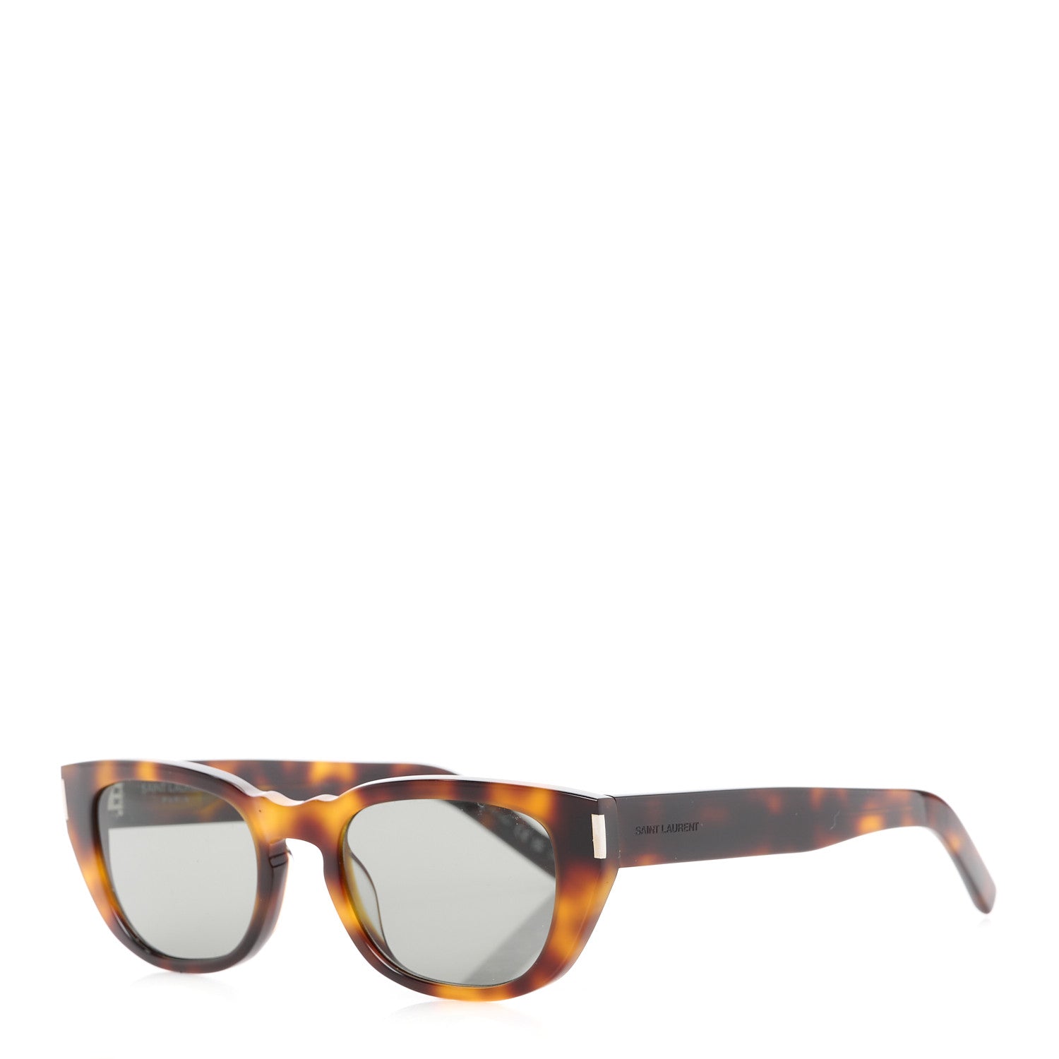 Saint Laurent Acetate SL SL601 Sunglasses Tortoise 1 of 9