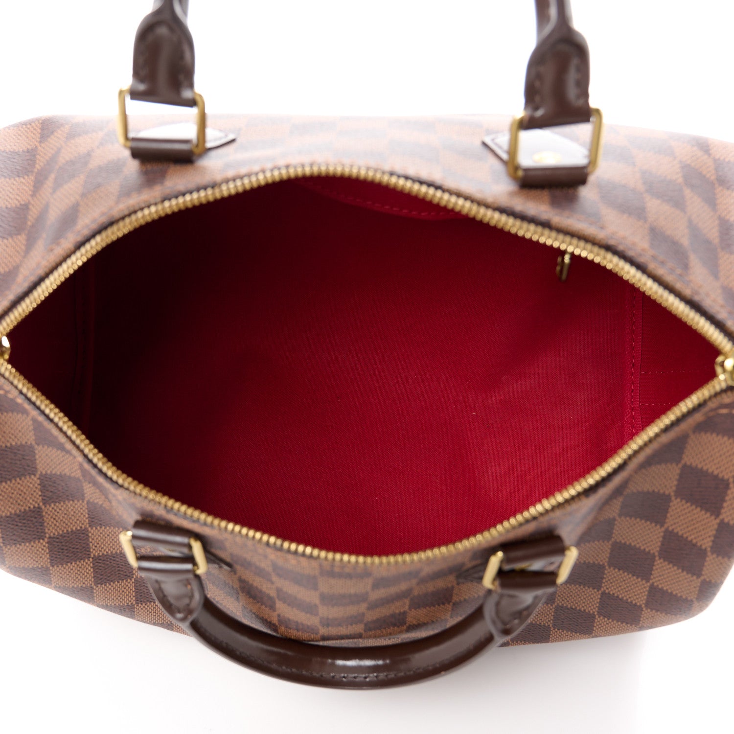 Louis Vuitton Damier Ebene Speedy Bandouliere 30 5 of 12
