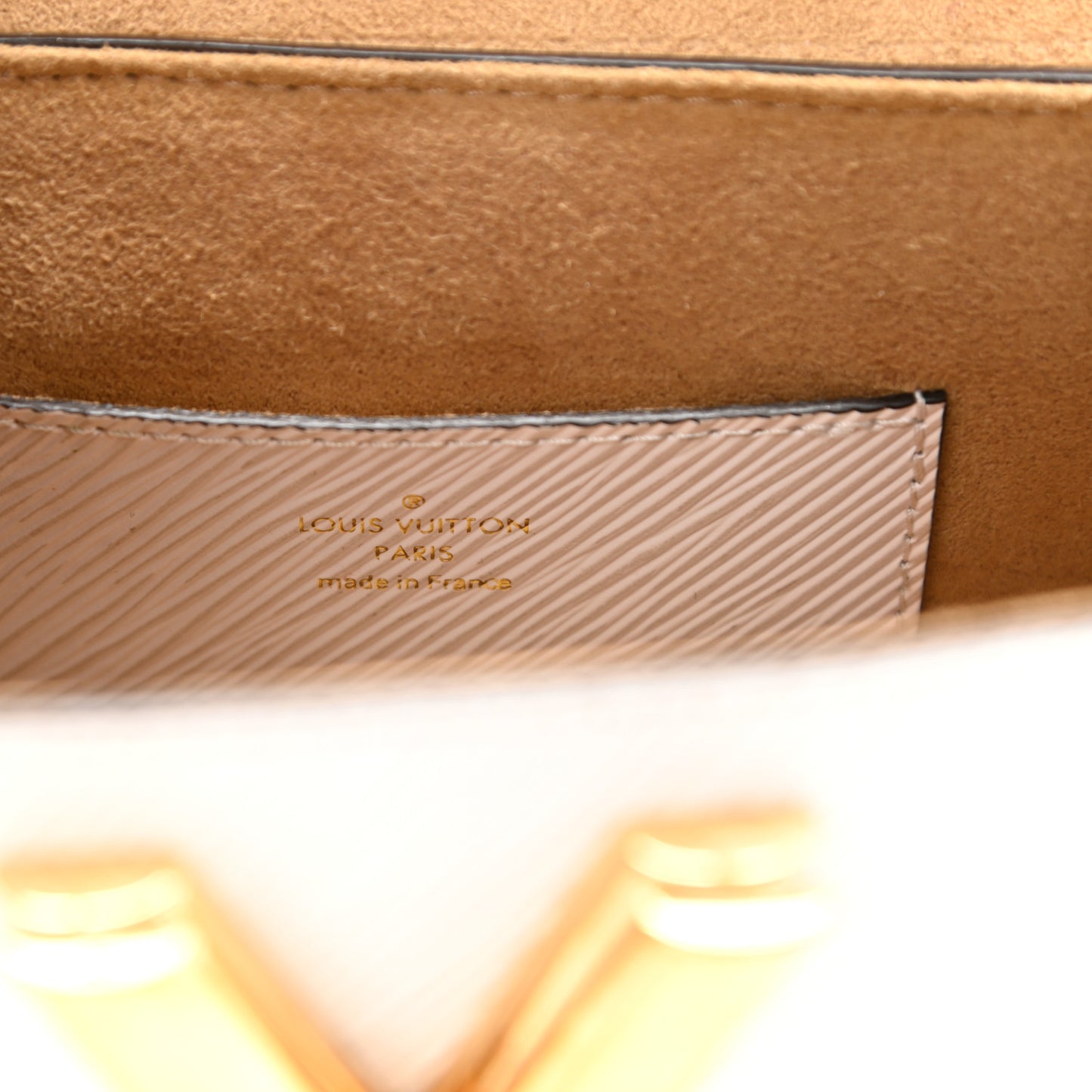 Epi Twist Shoulder Bag PM White