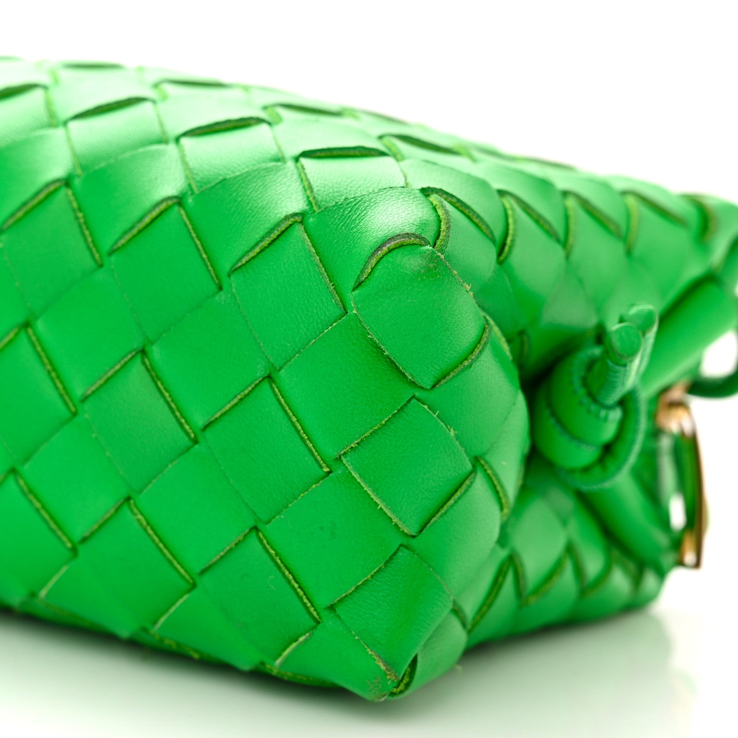 Bottega Veneta Nappa Intrecciato Mini Loop Camera Bag Parakeet 9 of 9
