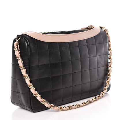 Chanel Calfskin Quilted Small Girl Shoulder Bag Black 3 of 11