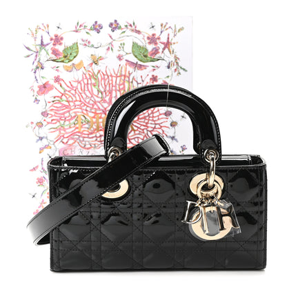 Christian Dior Patent Cannage Small Lady D-Joy Black 10 of 10
